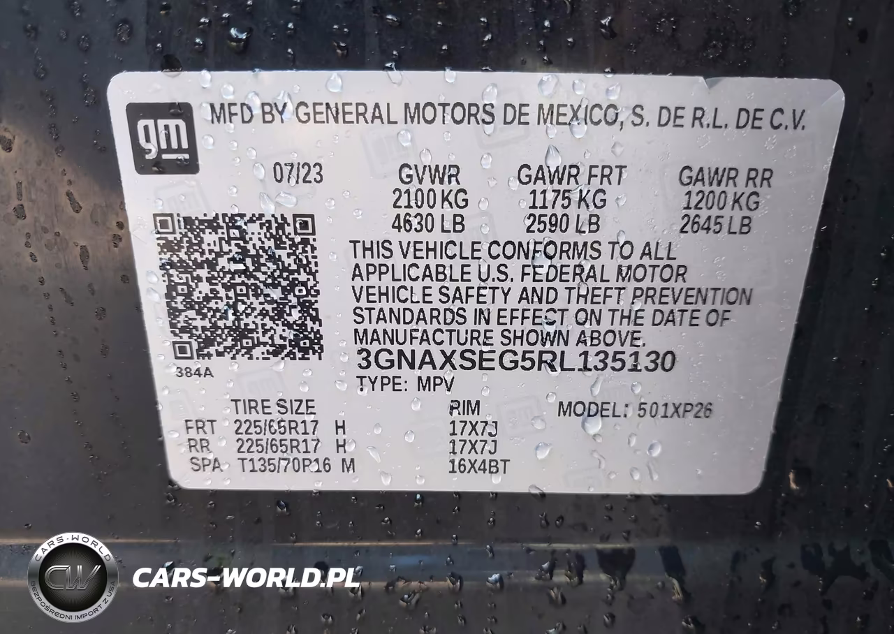 2024 Chevrolet Equinox Awd Ls VIN:3GNAXSEG5RL135130 - 9