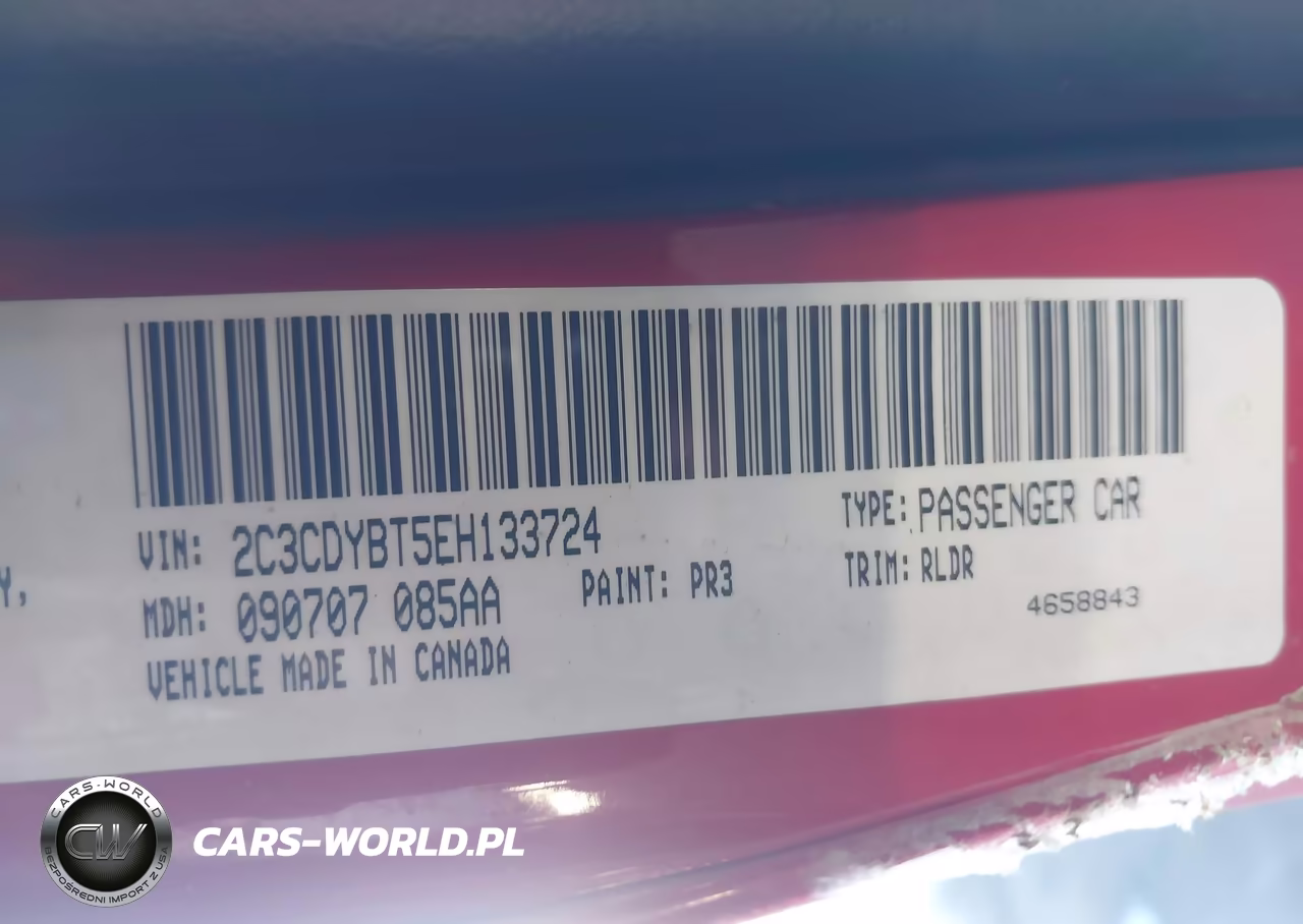 2014 Dodge Challenger R-T Plus VIN:2C3CDYBT5EH133724 - 9