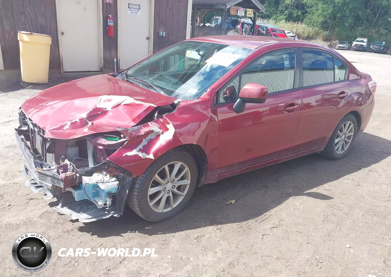 2014 Subaru Impreza 2.0I Premium VIN:JF1GJAC62EH009749 - 2