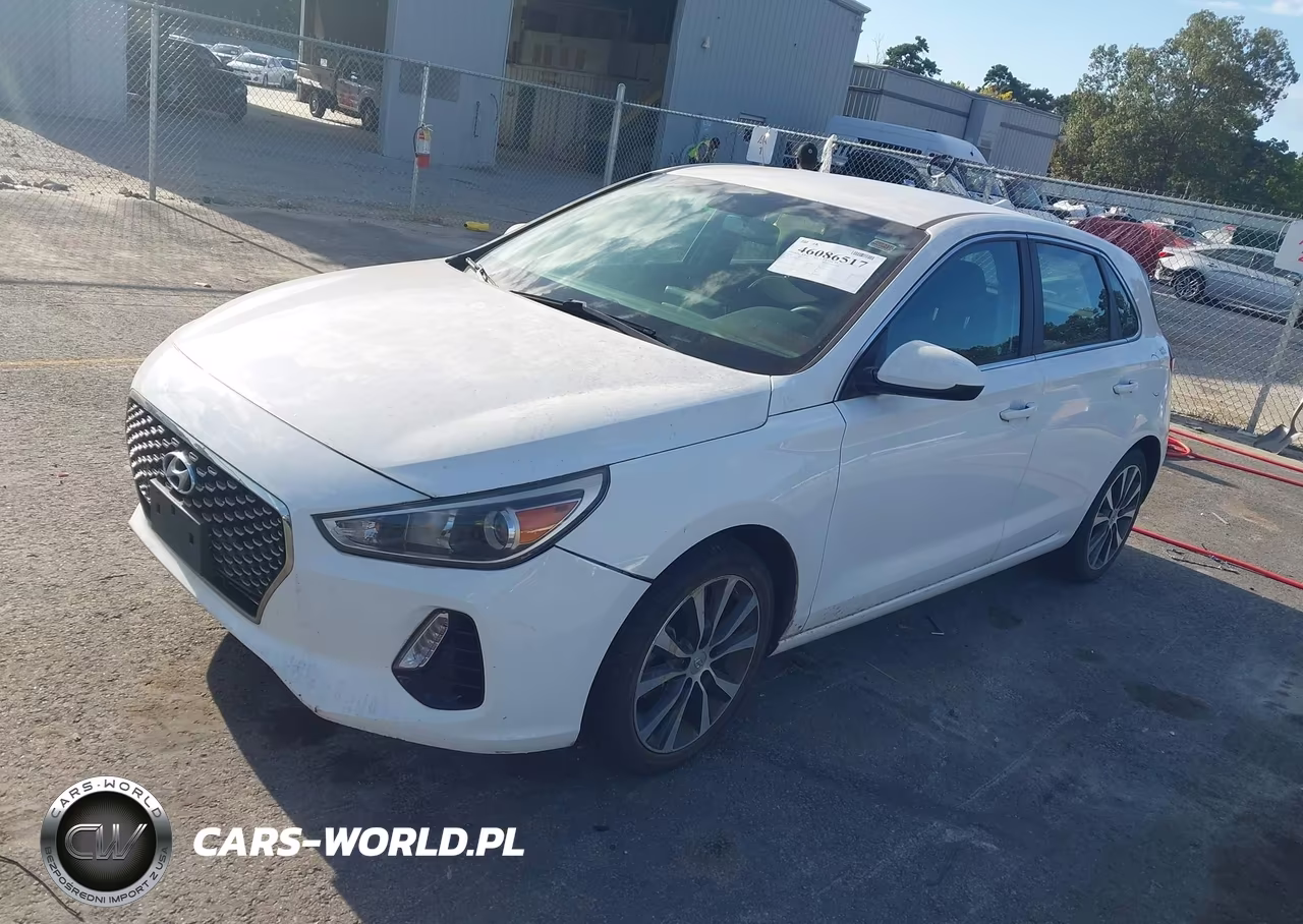 2018 Hyundai Elantra Gt VIN:KMHH35LE7JU053976 - 2
