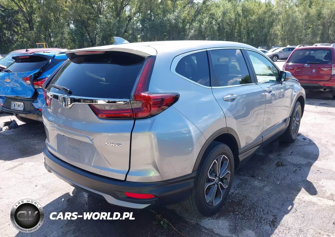 2020 Honda Cr-V Awd Ex VIN:2HKRW2H59LH694292 - 4
