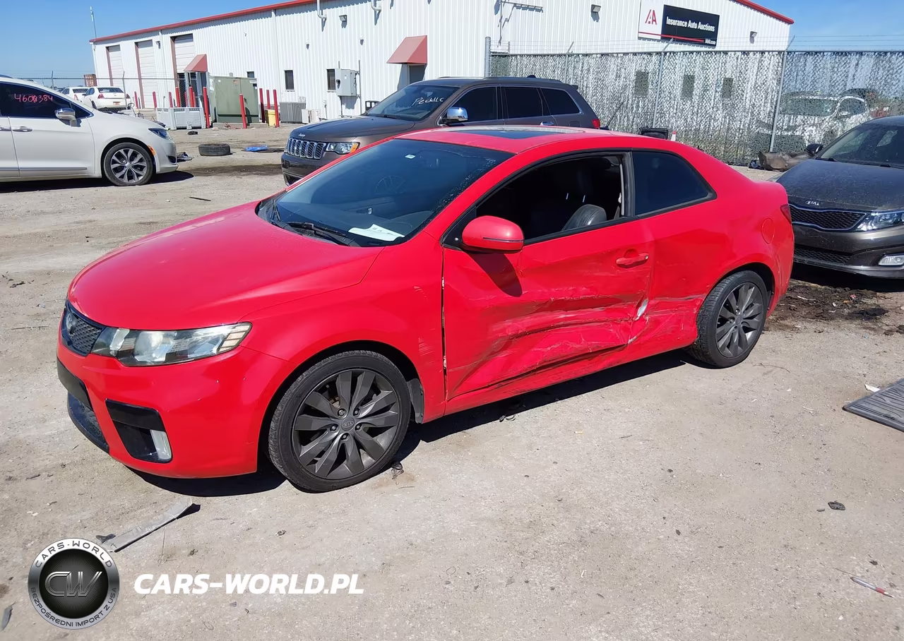 2012 Kia Forte Koup Sx VIN:KNAFW6A37C5533794 - 2