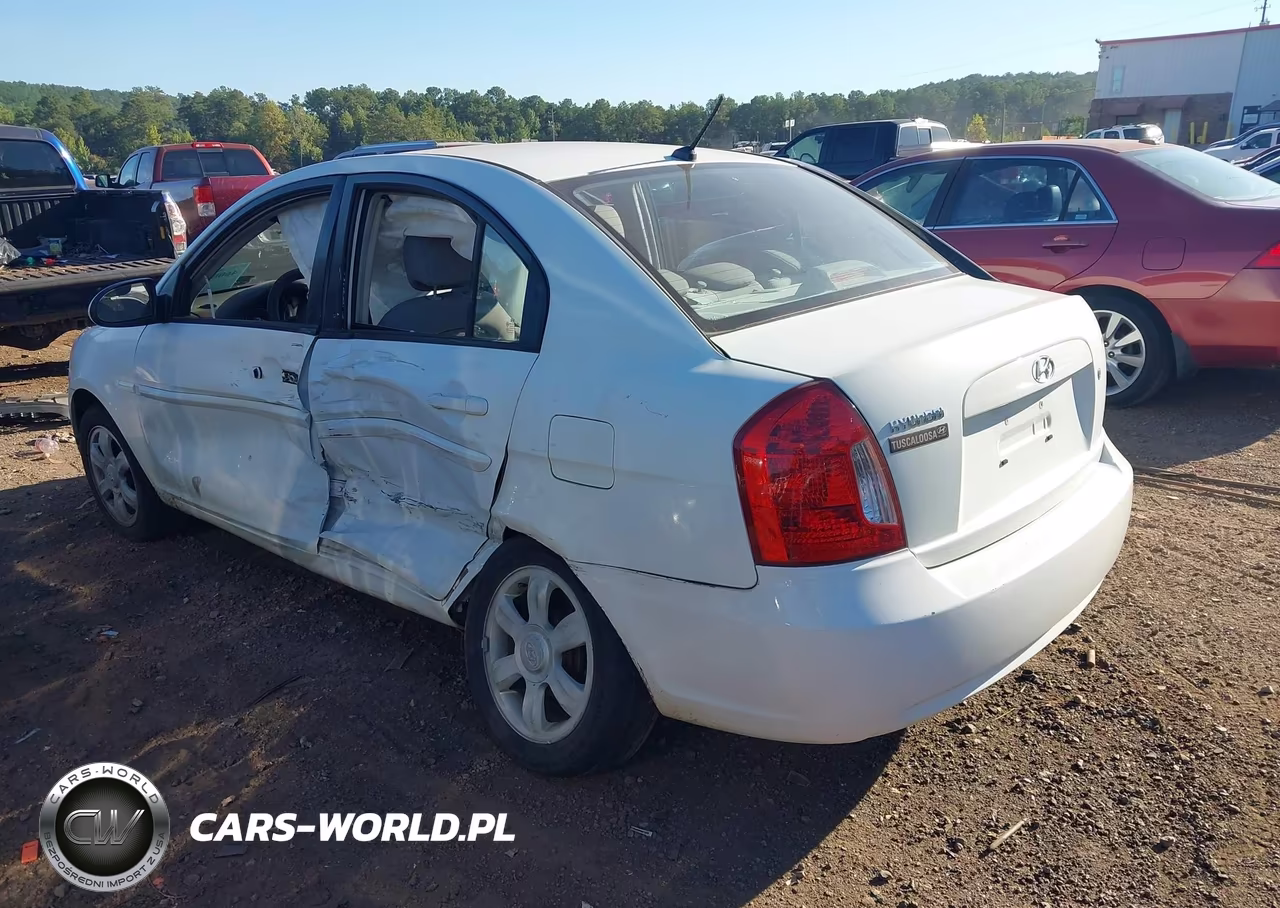 2006 Hyundai Accent Gls VIN:KMHCN46C96U028156 - 3
