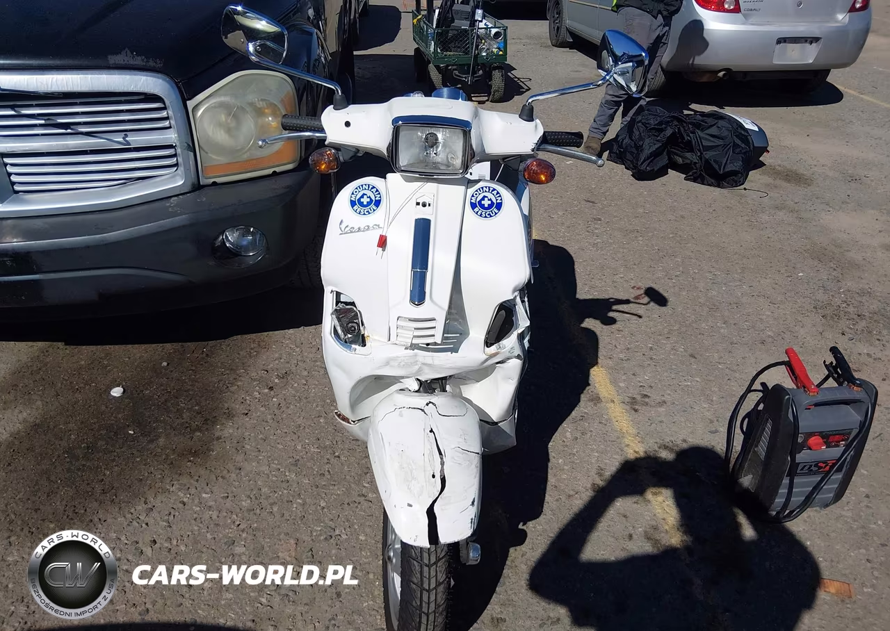 2009 Vespa Lx 150 VIN:ZAPM448F395601505 - 5