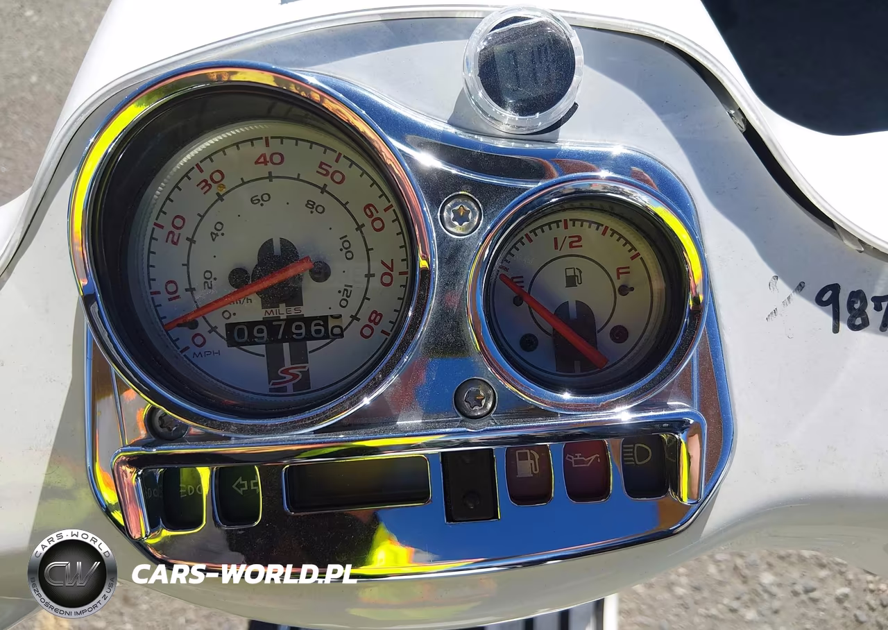 2009 Vespa Lx 150 VIN:ZAPM448F395601505 - 7