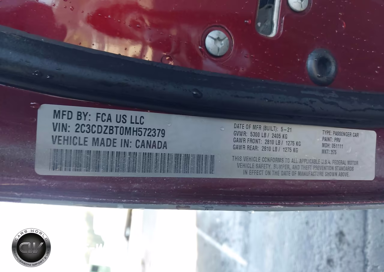 2021 Dodge Challenger R-T VIN:2C3CDZBT0MH572379 - 9