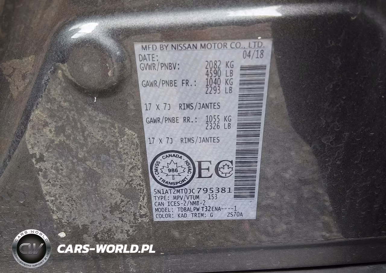 2018 Nissan Rogue S-Sl-Sv VIN:5N1AT2MT0JC795381 - 9