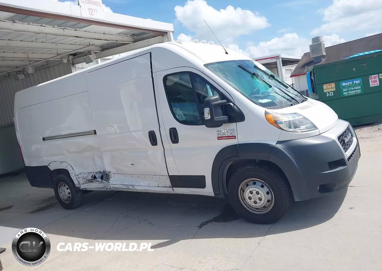 2021 Ram Promaster 3500 Cargo Van High Roof 159 Wb Ext VIN:3C6MRVJGXME558040 - 13