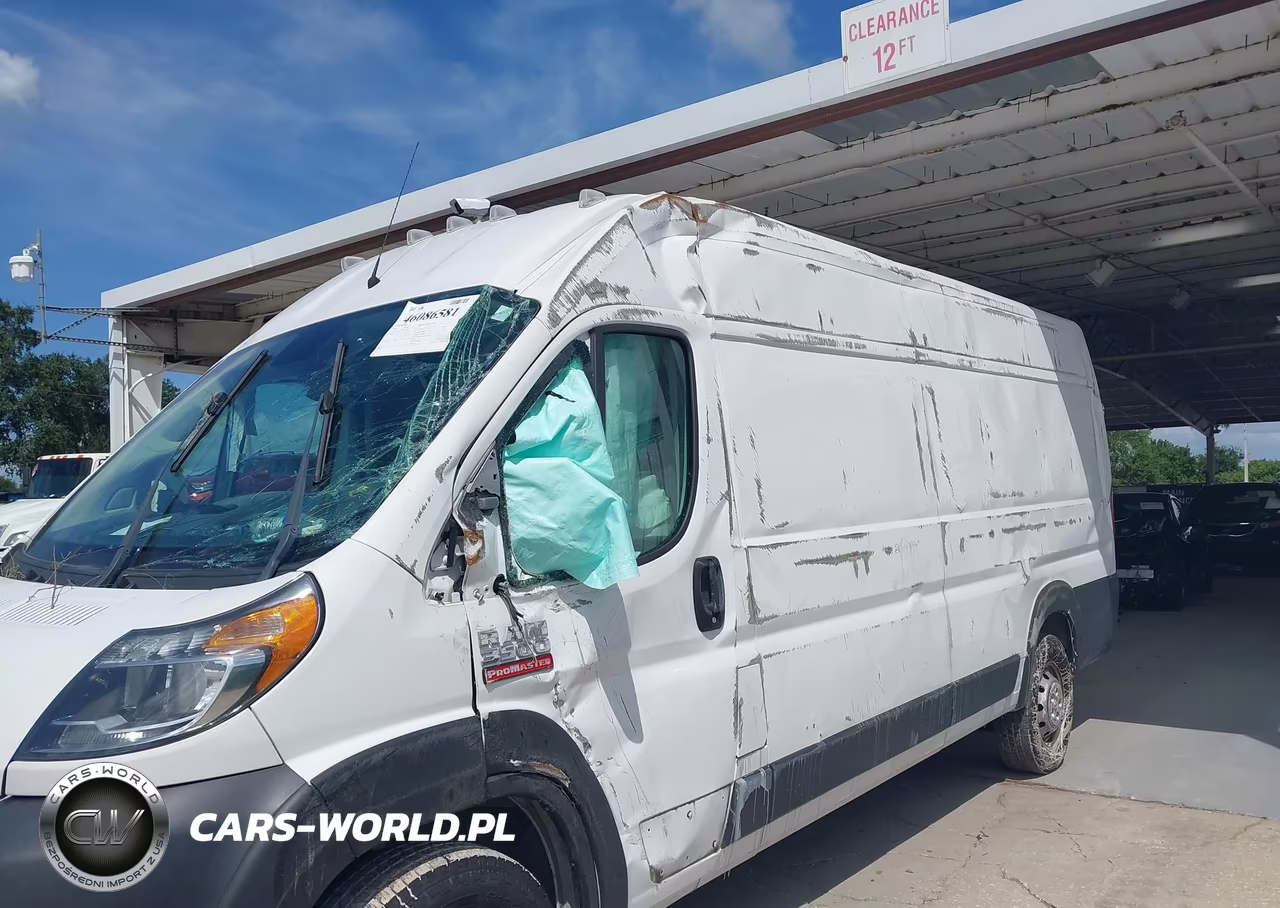2021 Ram Promaster 3500 Cargo Van High Roof 159 Wb Ext VIN:3C6MRVJGXME558040 - 17