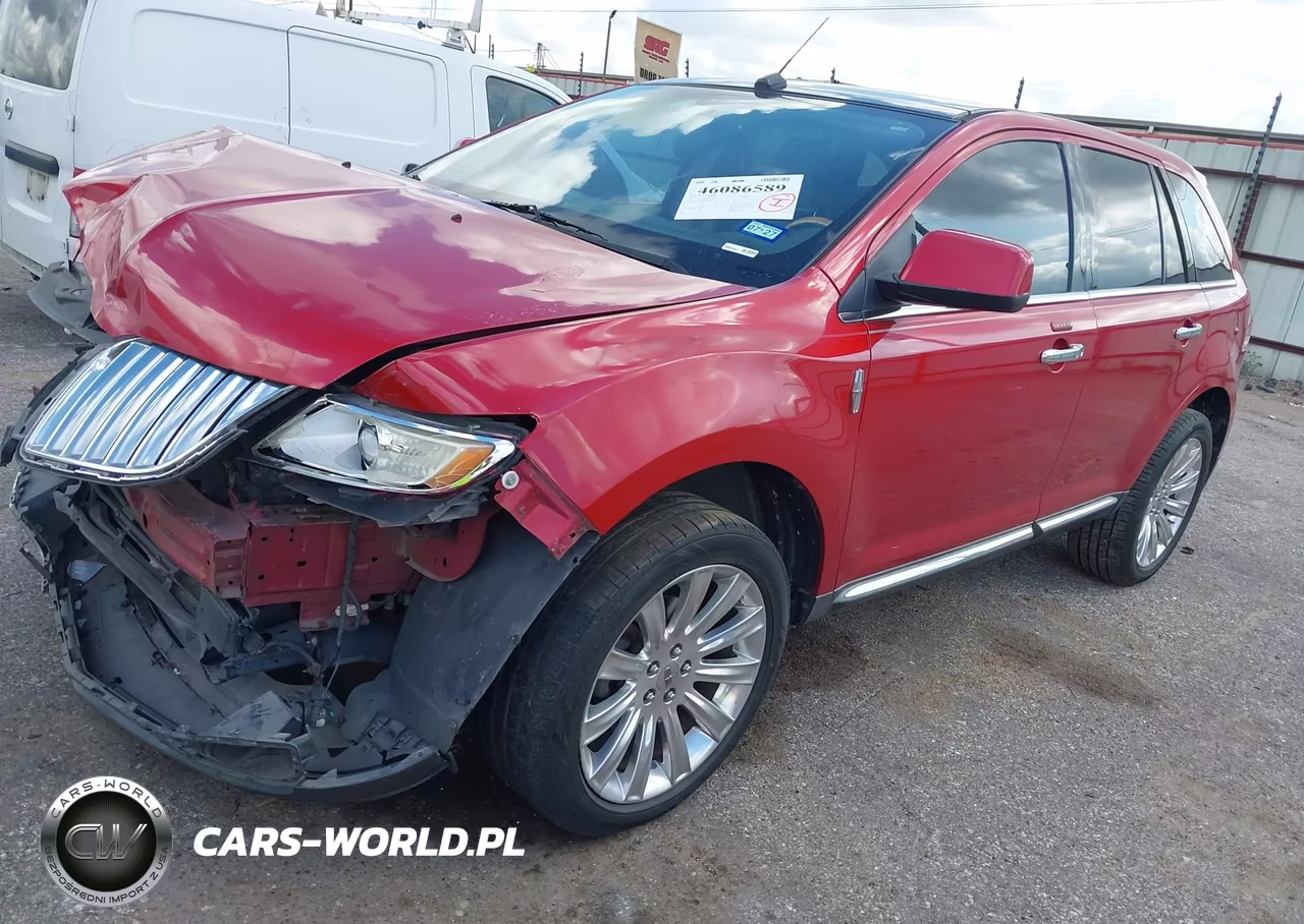 2011 Lincoln Mkx VIN:2LMDJ6JK6BBJ07234 - 2