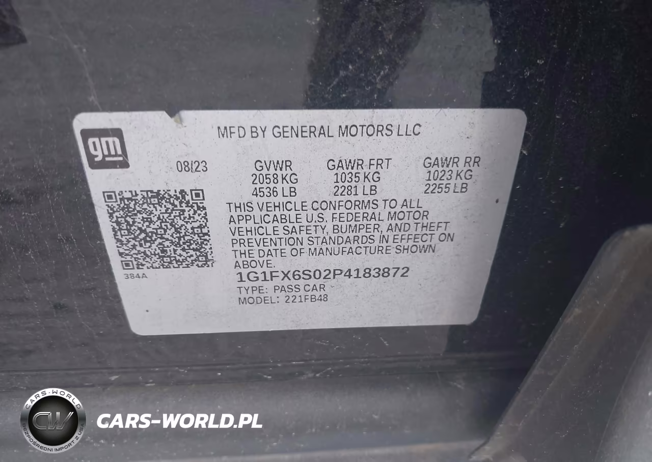 2023 Chevrolet Bolt Ev Fwd 2Lt VIN:1G1FX6S02P4183872 - 9
