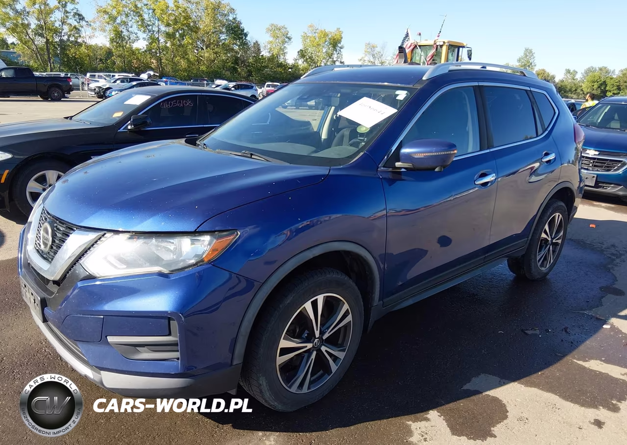 2019 Nissan Rogue Sv VIN:JN8AT2MV8KW381162 - 2