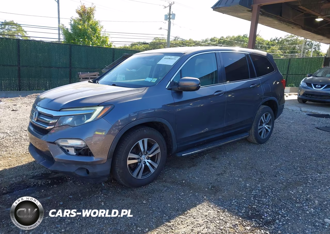 2016 Honda Pilot Ex-L VIN:5FNYF6H57GB088528 - 2