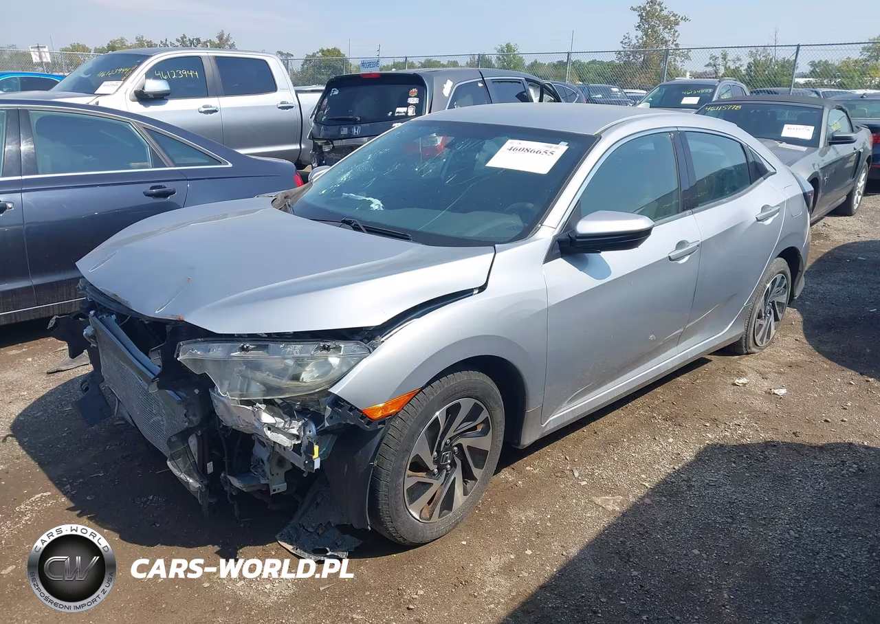 2017 Honda Civic Lx VIN:SHHFK7H28HU205872 - 2