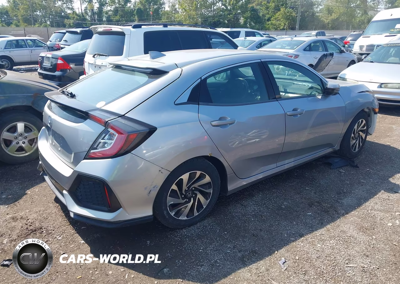 2017 Honda Civic Lx VIN:SHHFK7H28HU205872 - 4