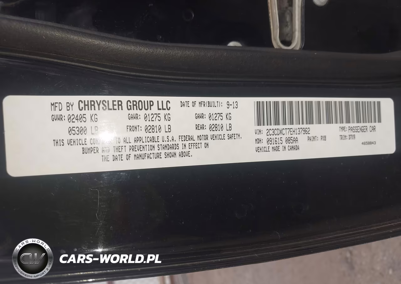 2014 Dodge Charger R-T VIN:2C3CDXCT7EH137962 - 9