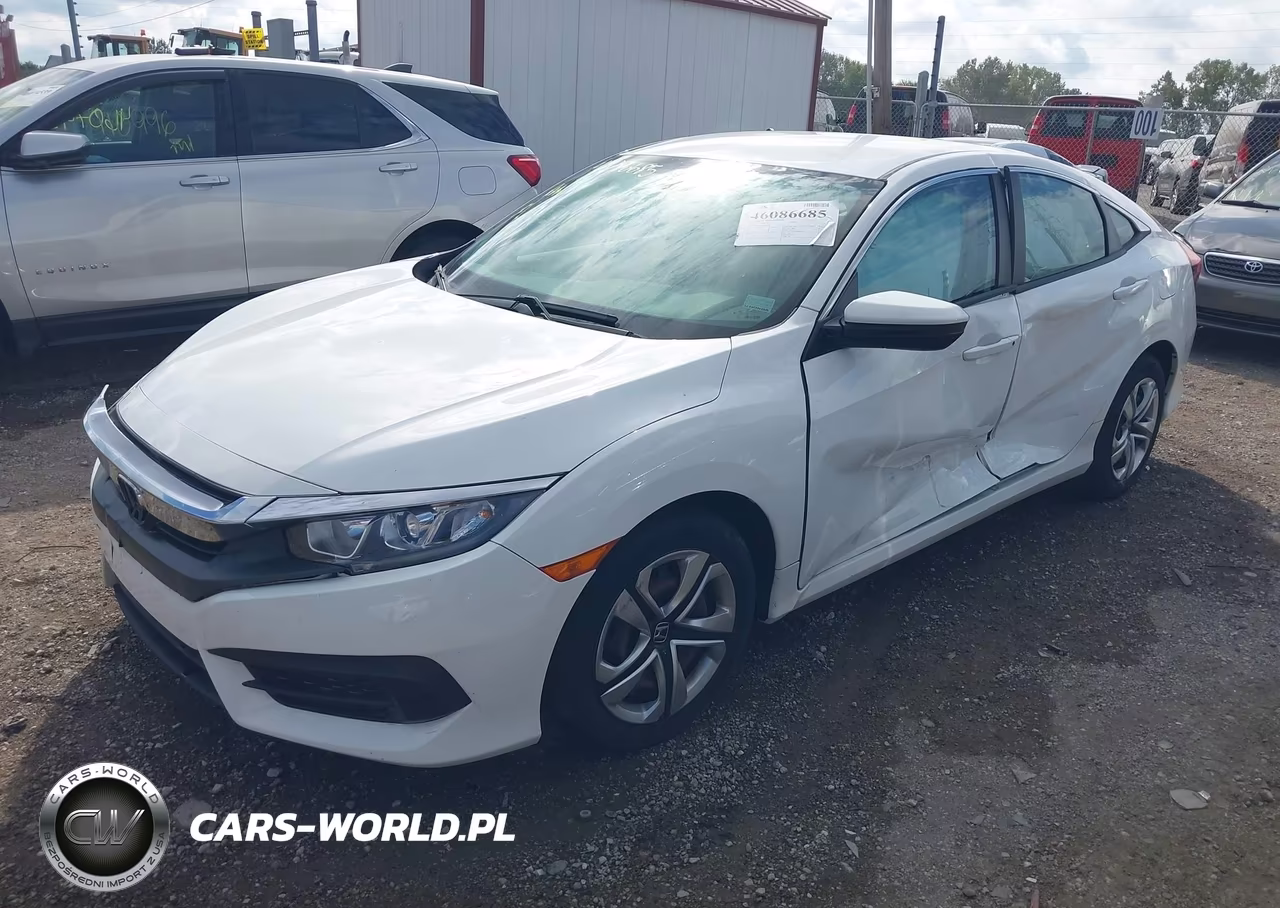 2017 Honda Civic Lx VIN:19XFC2F5XHE015382 - 2