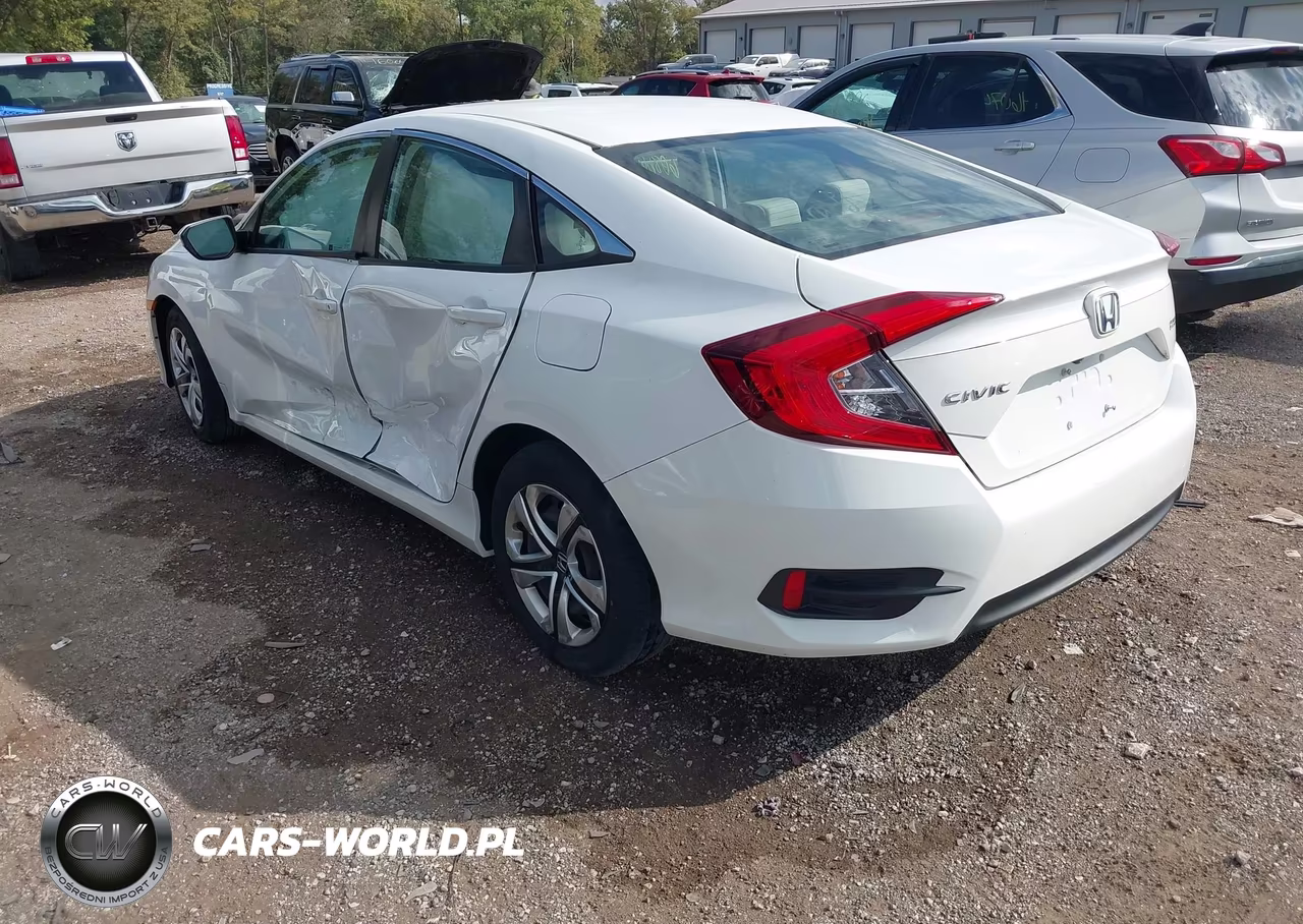 2017 Honda Civic Lx VIN:19XFC2F5XHE015382 - 3