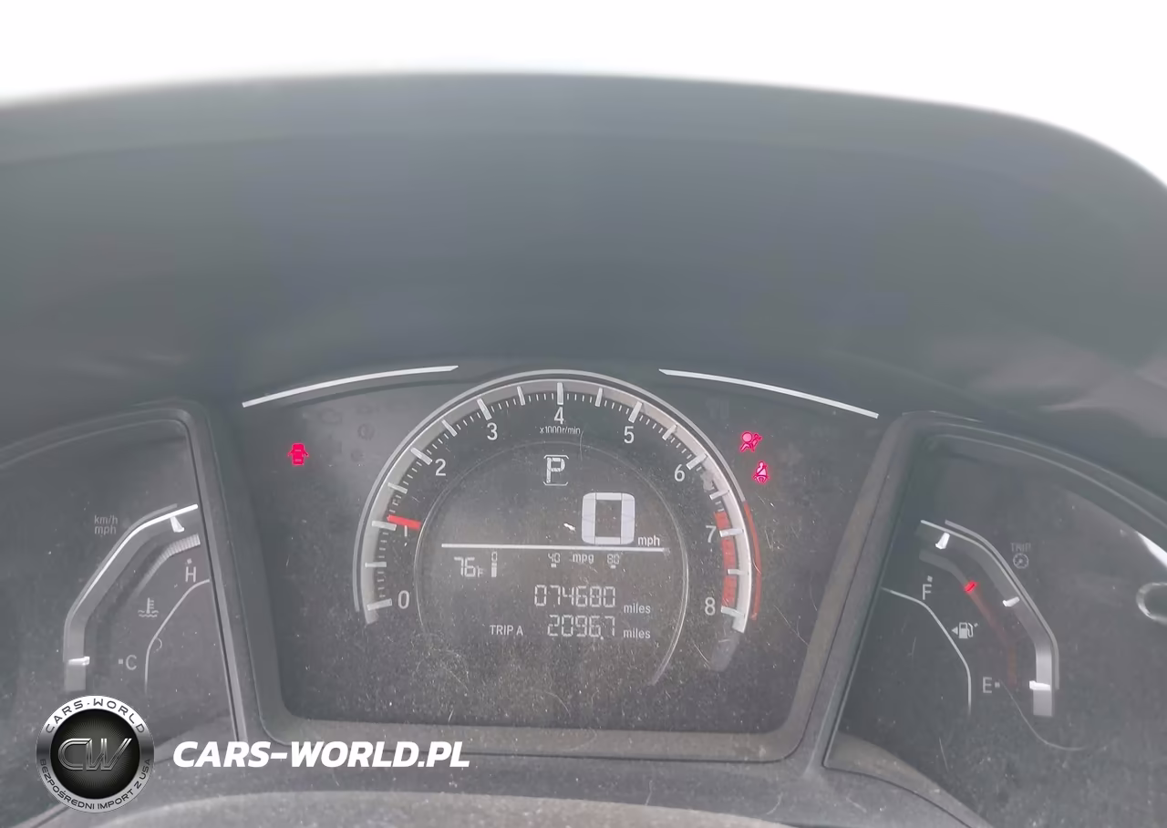 2017 Honda Civic Lx VIN:19XFC2F5XHE015382 - 7