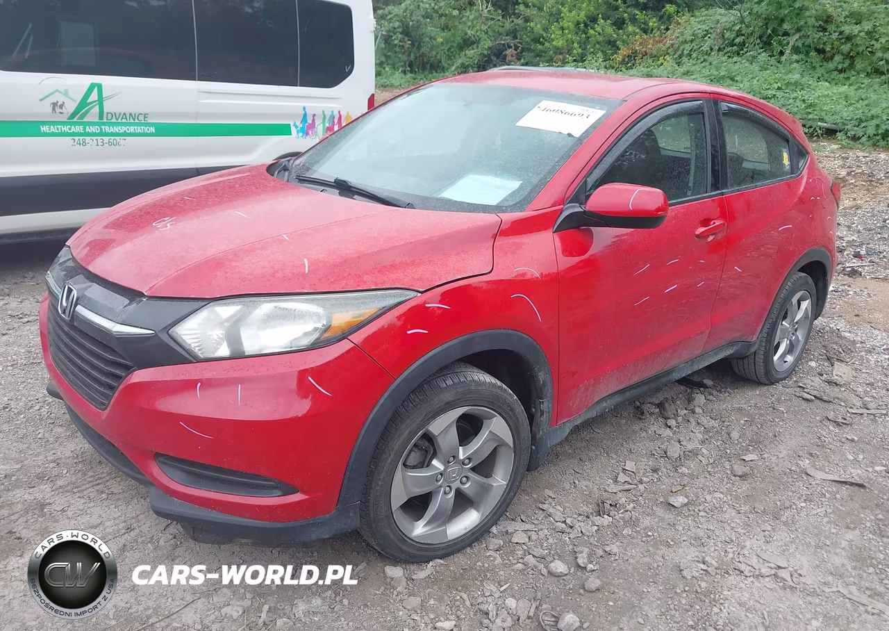 2017 Honda Hr-V Lx VIN:3CZRU6H39HG700632 - 2