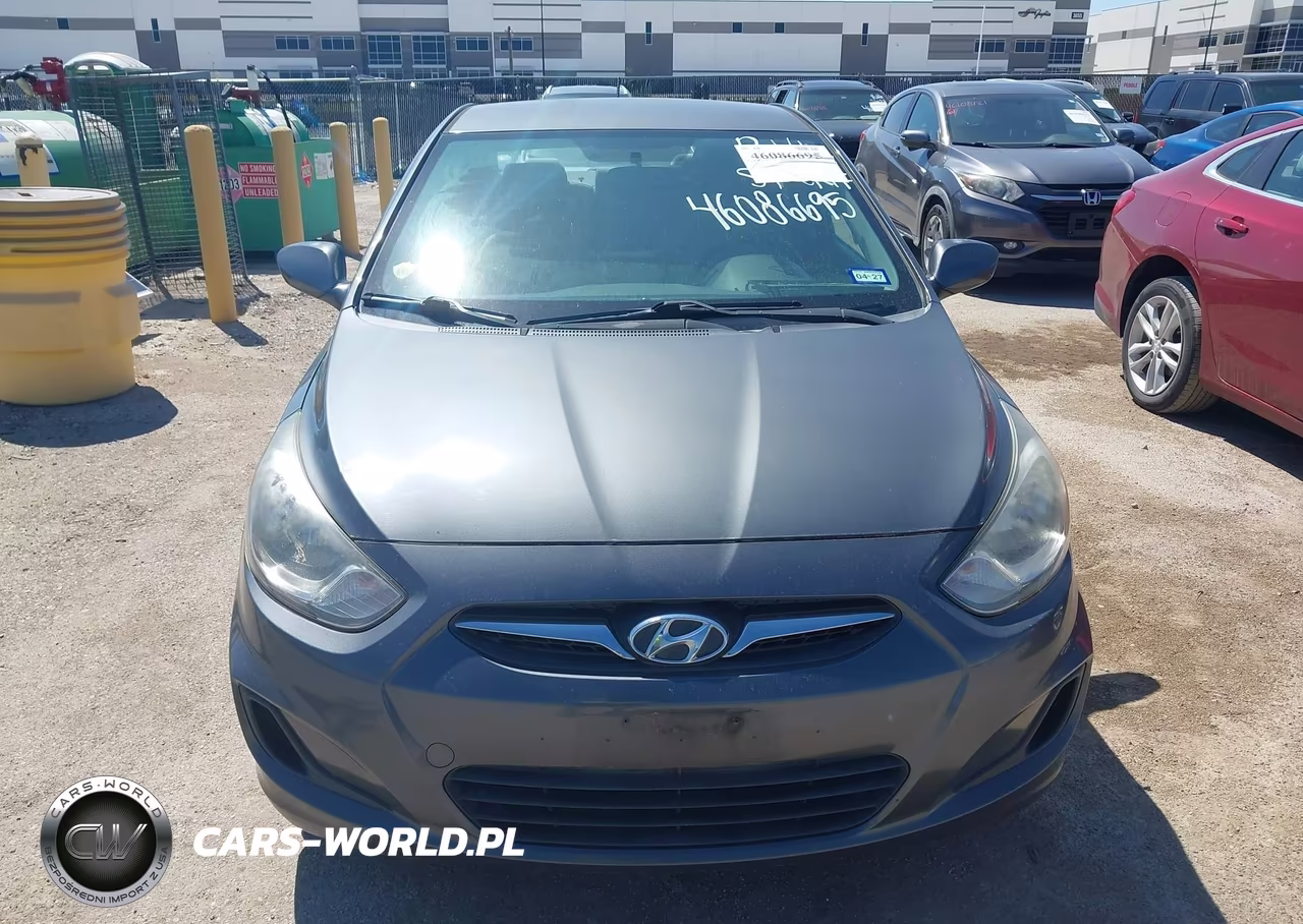 2012 Hyundai Accent Gls VIN:KMHCT4AE3CU241761 - 6
