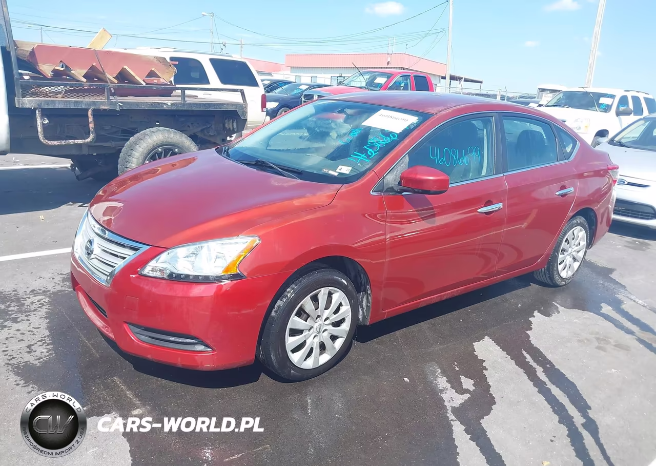 2015 Nissan Sentra Sv VIN:3N1AB7AP4FY359596 - 2