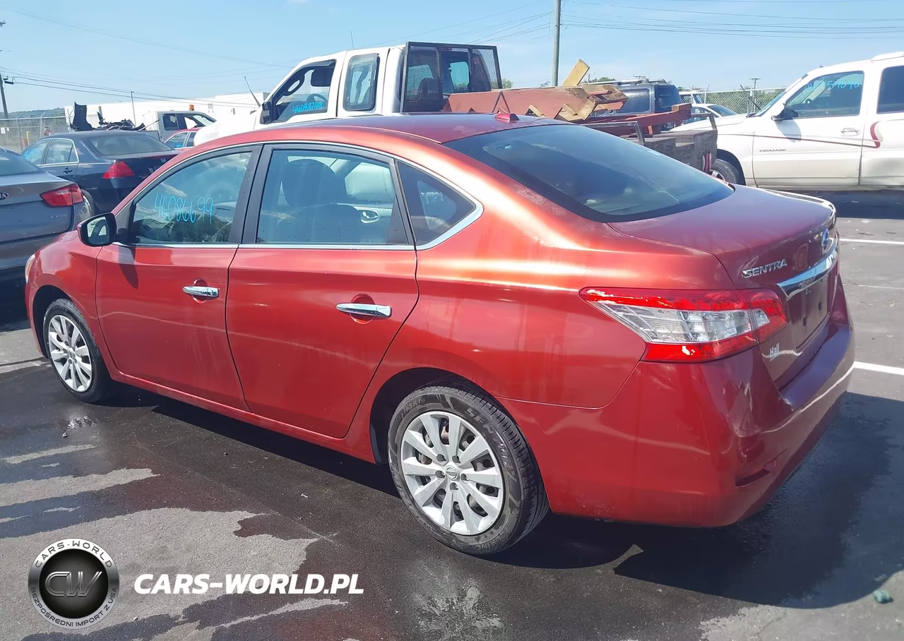 2015 Nissan Sentra Sv VIN:3N1AB7AP4FY359596 - 3