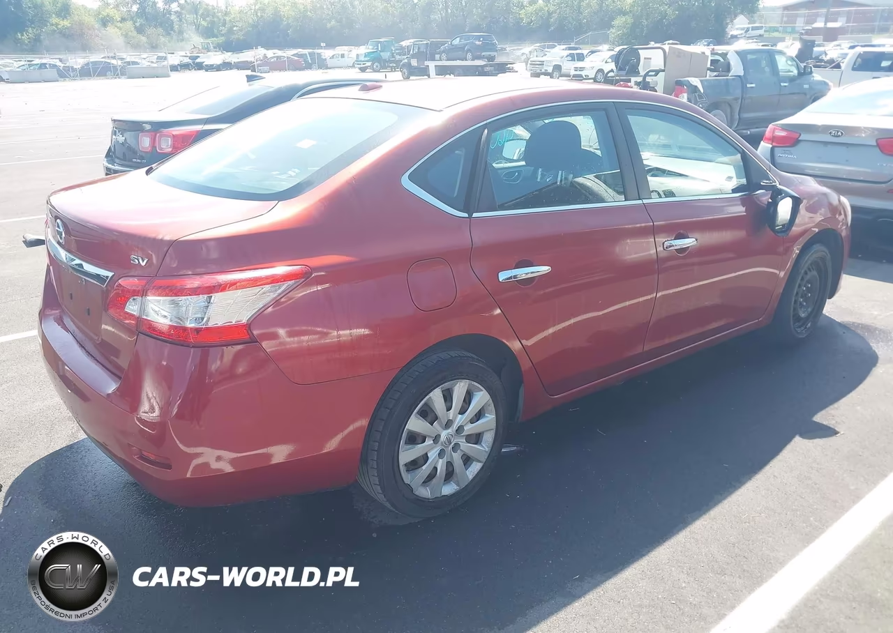 2015 Nissan Sentra Sv VIN:3N1AB7AP4FY359596 - 4