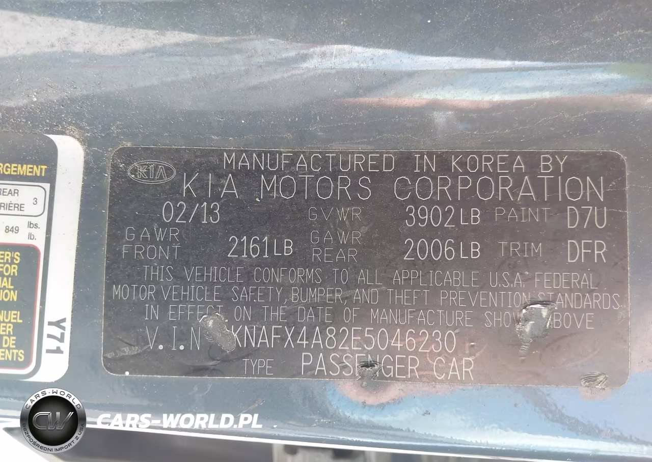 2014 Kia Forte Ex VIN:KNAFX4A82E5046230 - 9