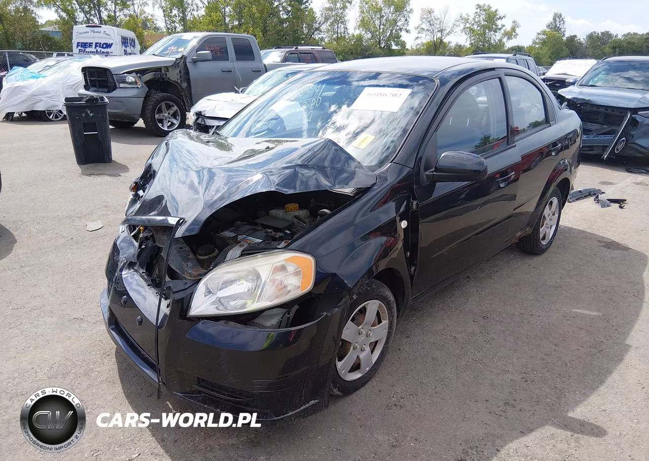 2008 Chevrolet Aveo Ls VIN:KL1TD56638B233064 - 2