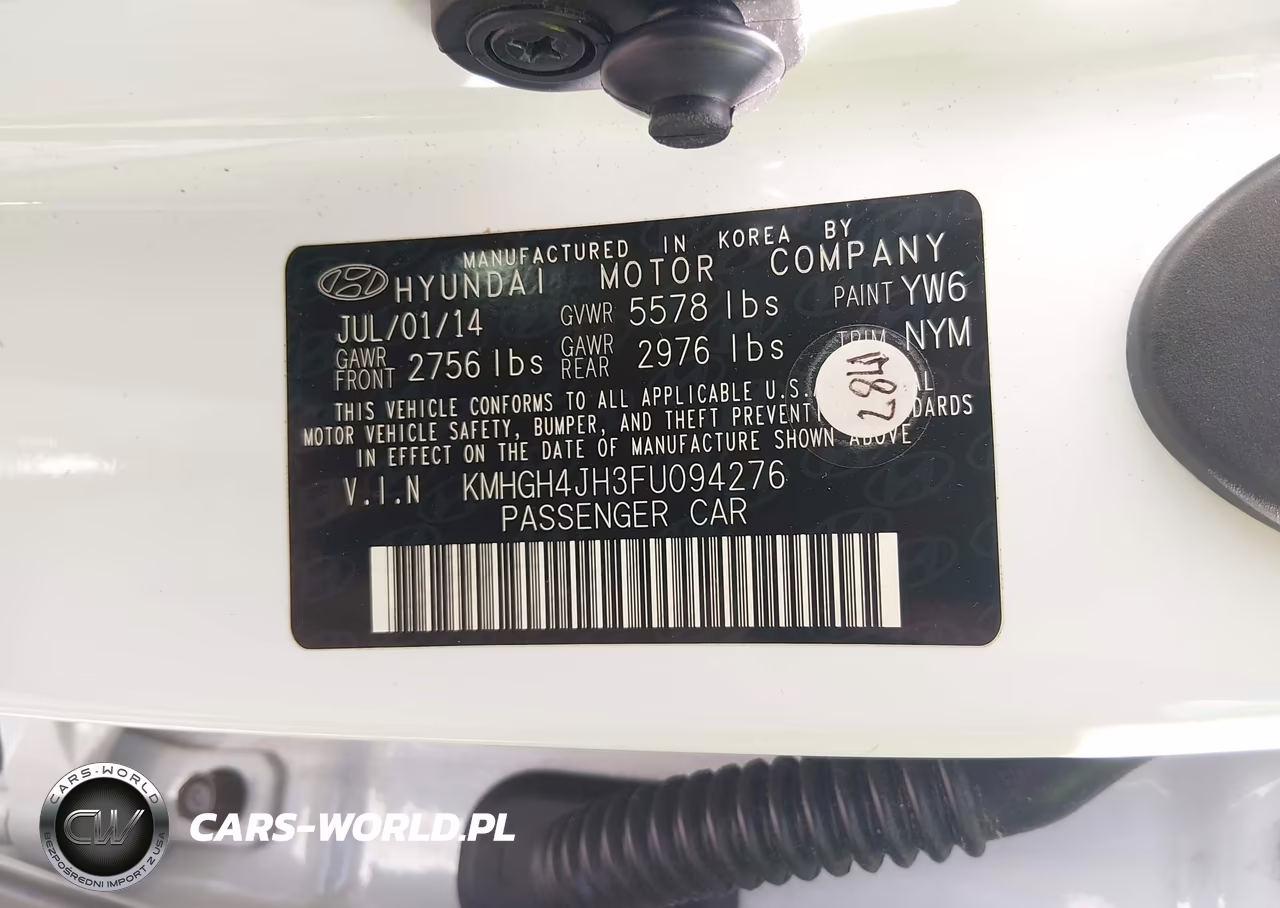 2015 Hyundai Equus Signature VIN:KMHGH4JH3FU094276 - 9