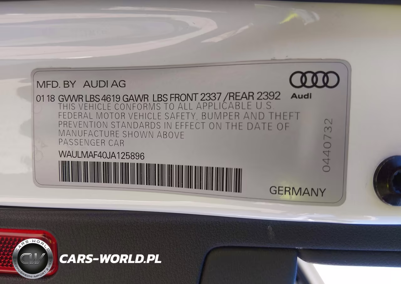2018 Audi A4 2.0T Tech Ultra Premium-2.0T Ultra Premium VIN:WAULMAF40JA125896 - 9
