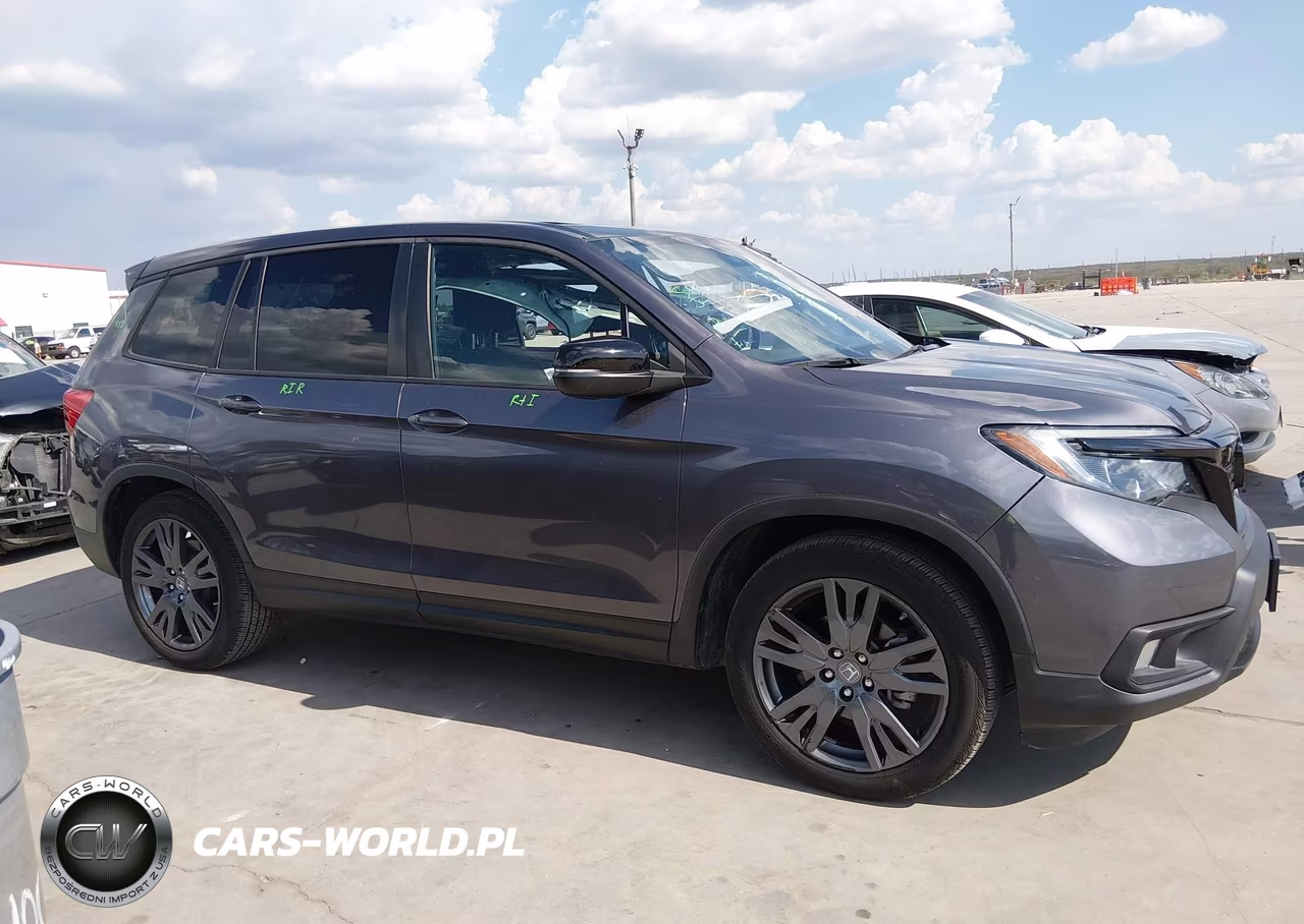 2021 Honda Passport 2Wd Ex-L VIN:5FNYF7H57MB010669 - 14