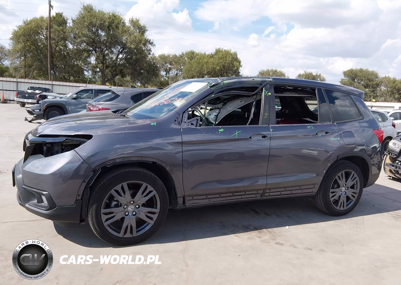 2021 Honda Passport 2Wd Ex-L VIN:5FNYF7H57MB010669 - 15