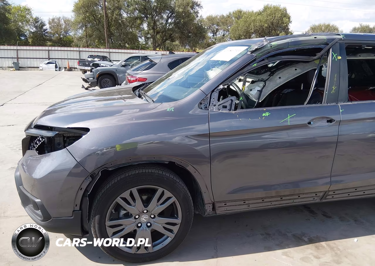 2021 Honda Passport 2Wd Ex-L VIN:5FNYF7H57MB010669 - 19