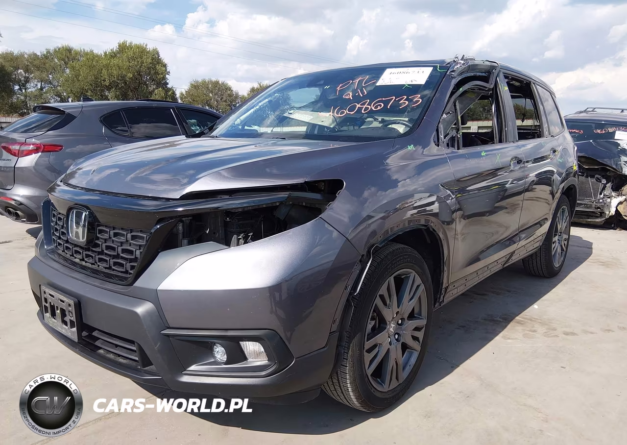 2021 Honda Passport 2Wd Ex-L VIN:5FNYF7H57MB010669 - 2