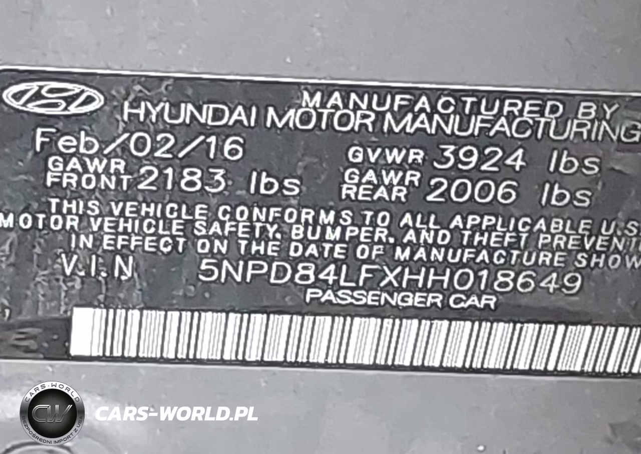 2017 Hyundai Elantra Se VIN:5NPD84LFXHH018649 - 9