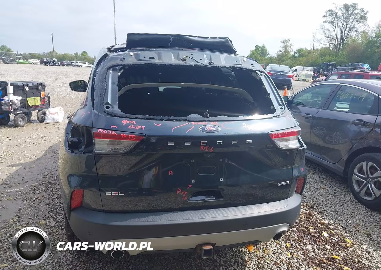 2022 Ford Escape Sel Hybrid VIN:1FMCU9CZ1NUA69422 - 17