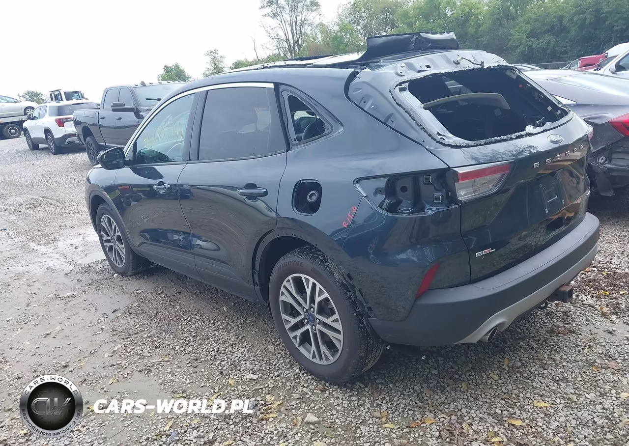 2022 Ford Escape Sel Hybrid VIN:1FMCU9CZ1NUA69422 - 3