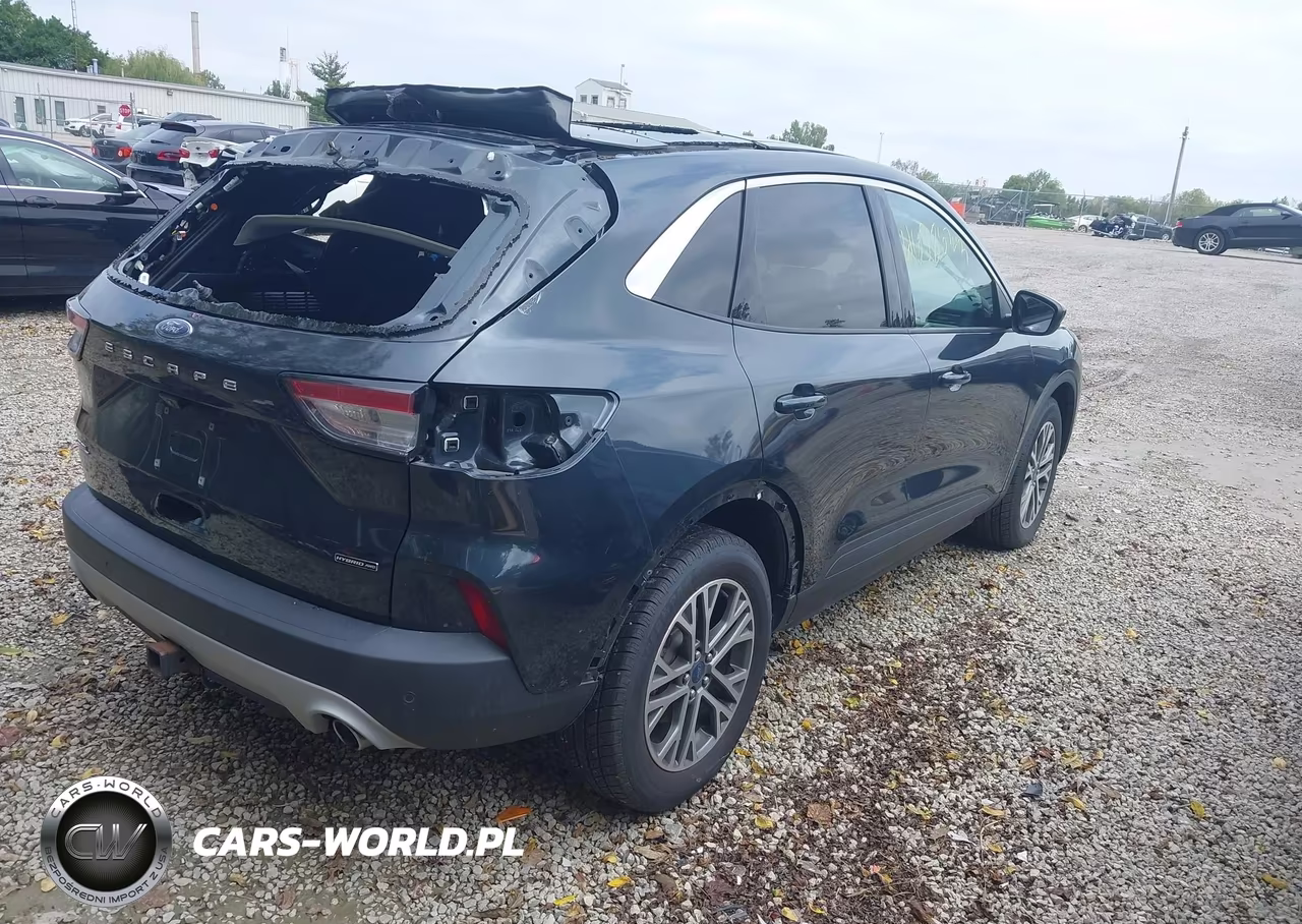 2022 Ford Escape Sel Hybrid VIN:1FMCU9CZ1NUA69422 - 4