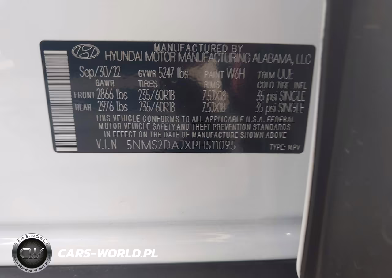 2023 Hyundai Santa Fe Sel VIN:5NMS2DAJXPH511095 - 9