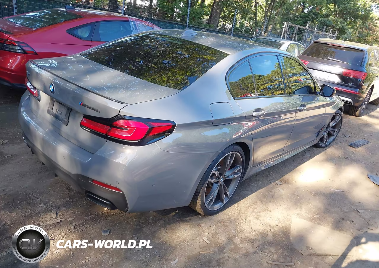 2021 BMW M550I xDrive VIN:WBA13BK07MCF97303 - 4