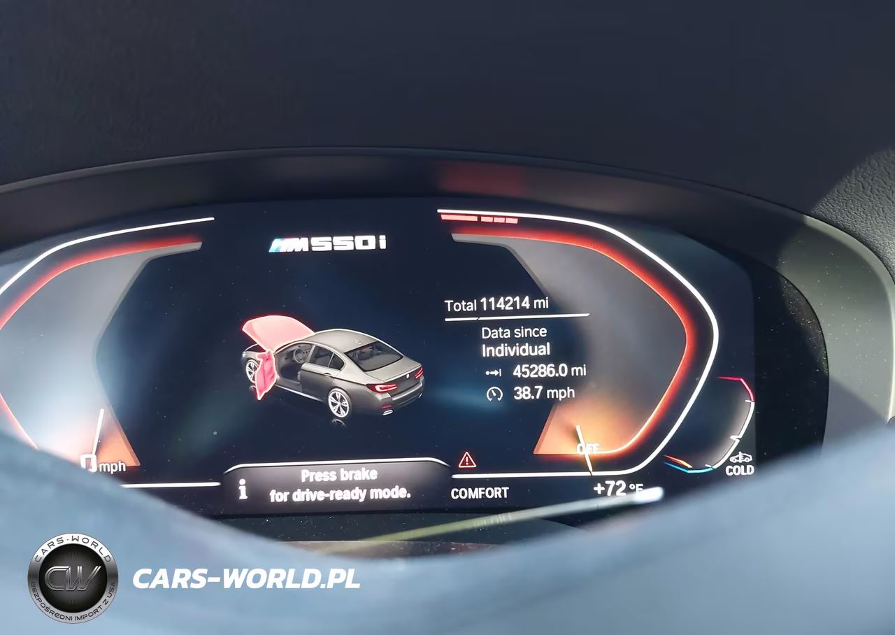 2021 BMW M550I xDrive VIN:WBA13BK07MCF97303 - 7