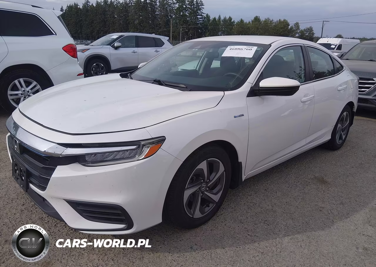 2019 Honda Insight Lx VIN:19XZE4F15KE007861 - 2