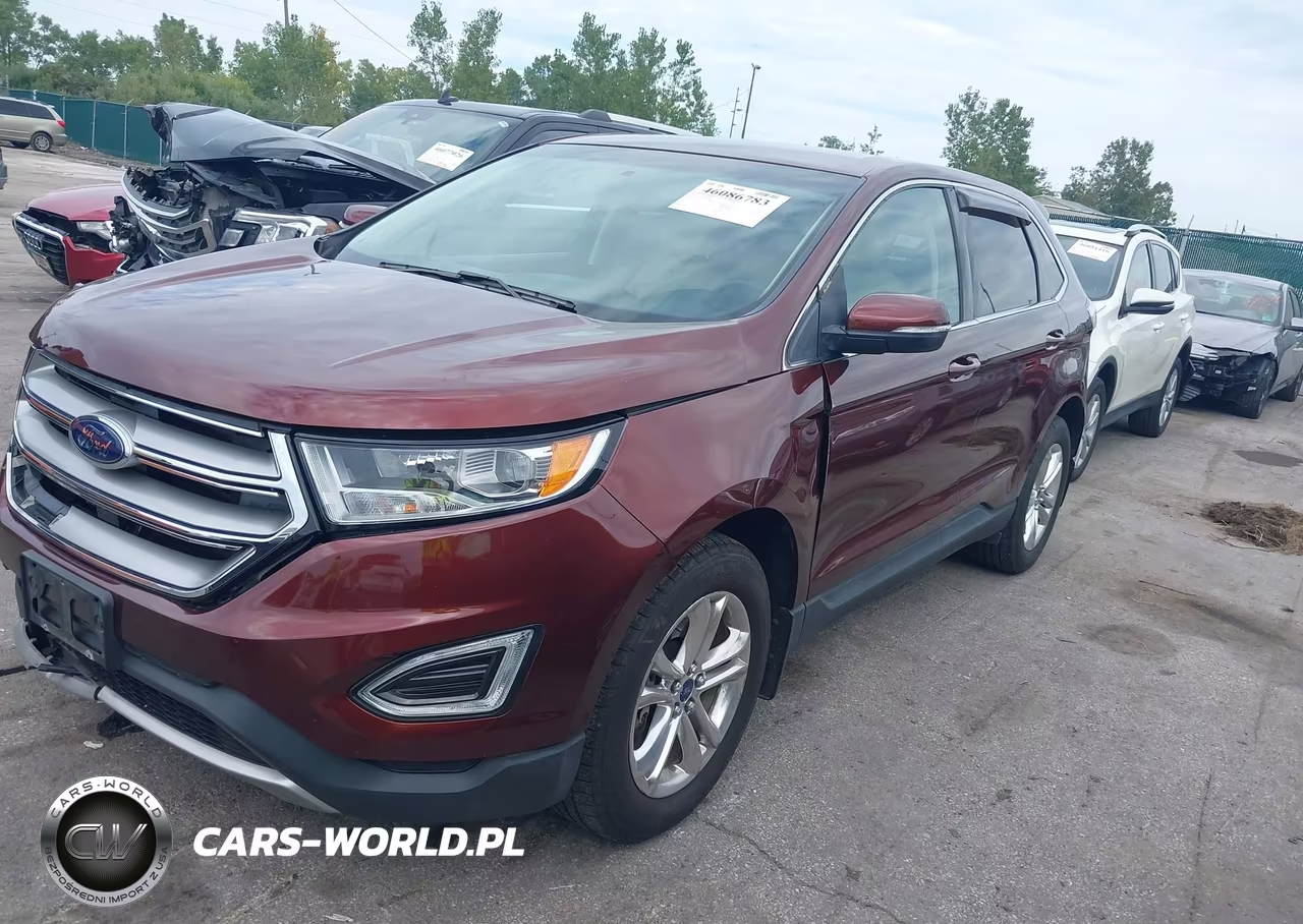 2015 Ford Edge Sel VIN:2FMTK4J96FBB44568 - 2