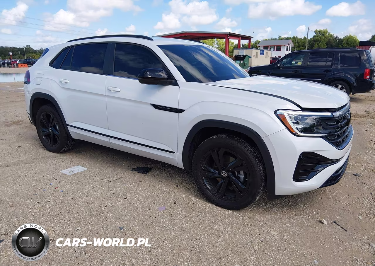 2025 Volkswagen Atlas Cross Sport 2.0T Sel R-Line Black VIN:1V2AE2CA3SC202854 - 1