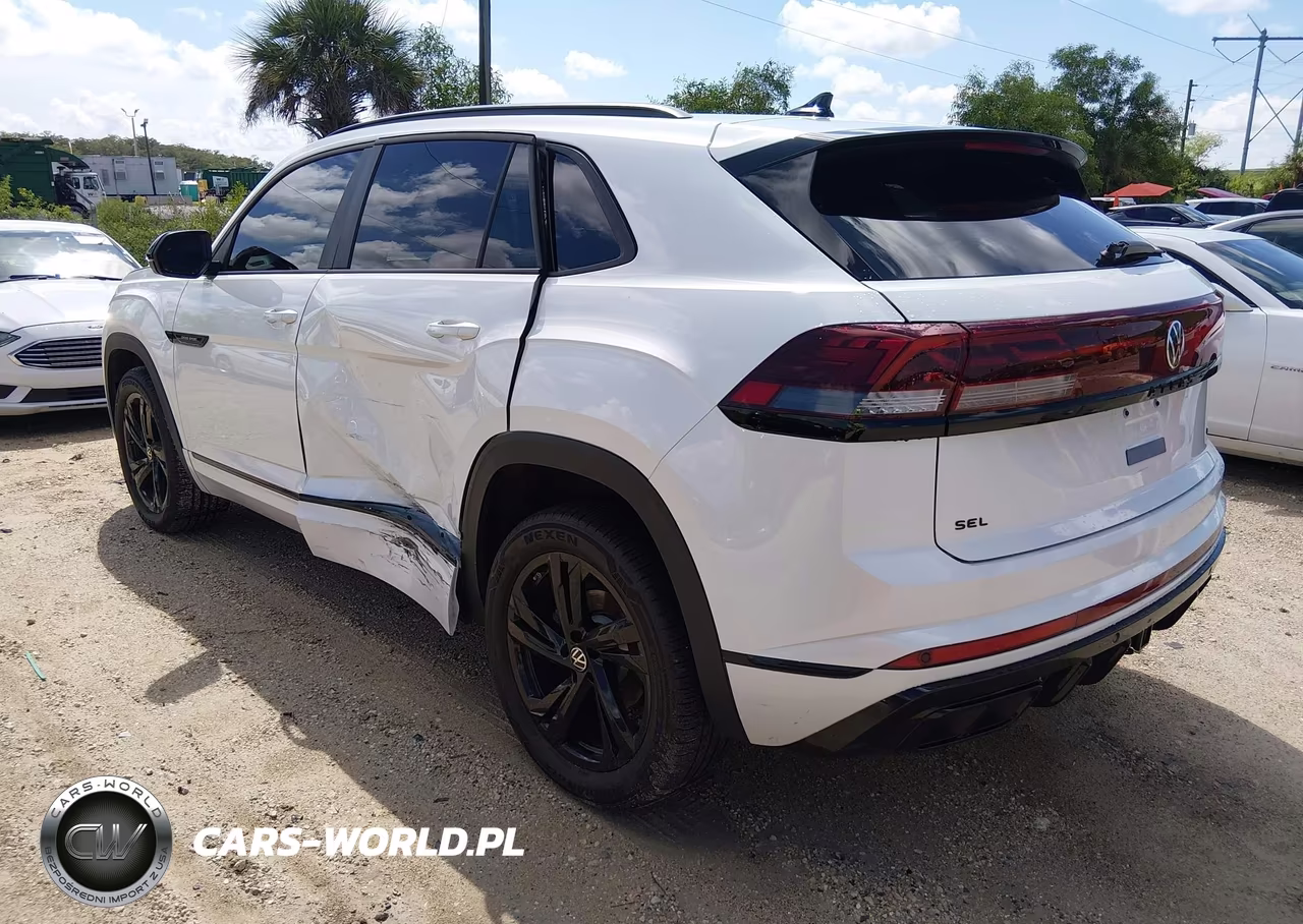 2025 Volkswagen Atlas Cross Sport 2.0T Sel R-Line Black VIN:1V2AE2CA3SC202854 - 3