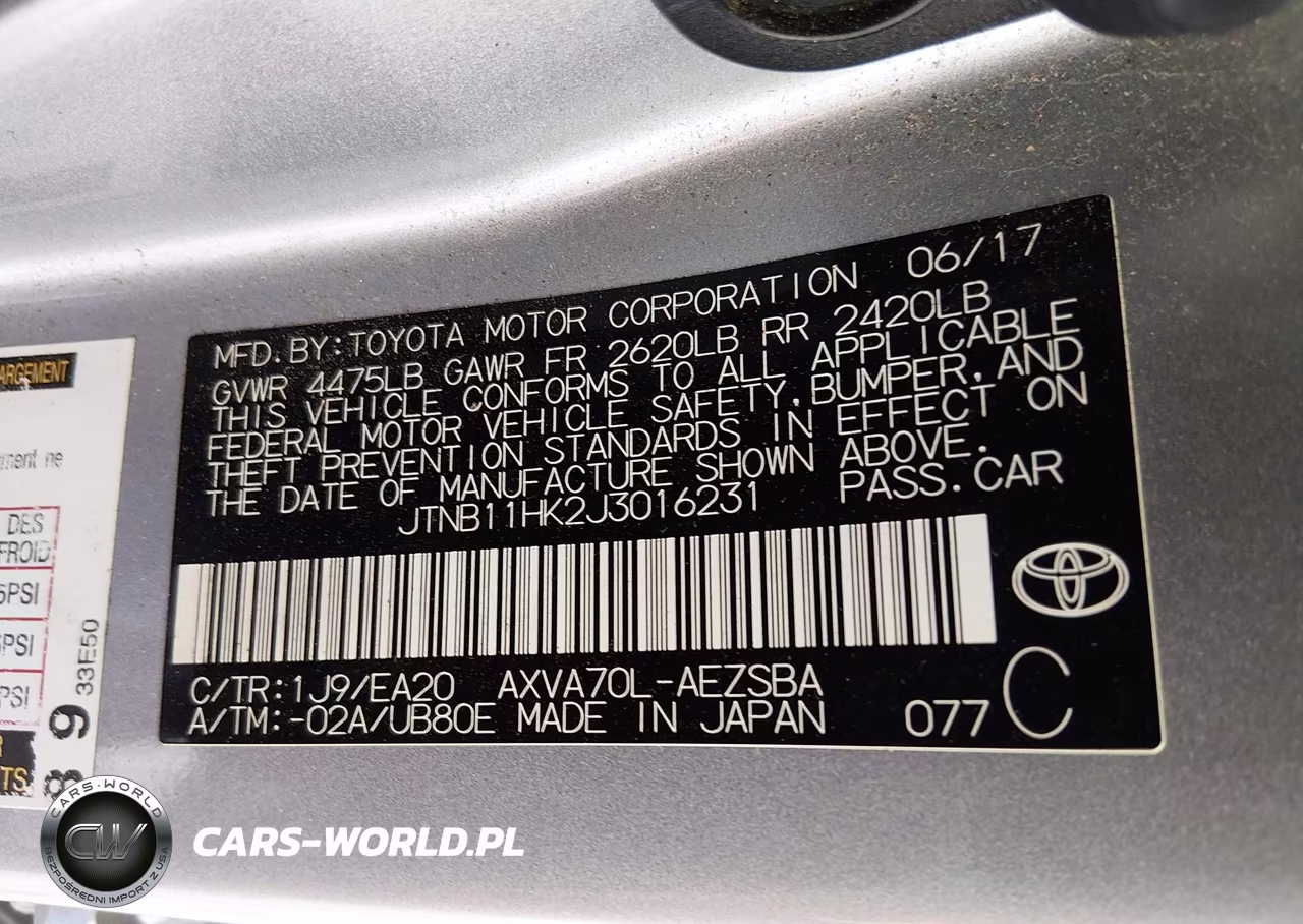 2018 Toyota Camry Se VIN:JTNB11HK2J3016231 - 9