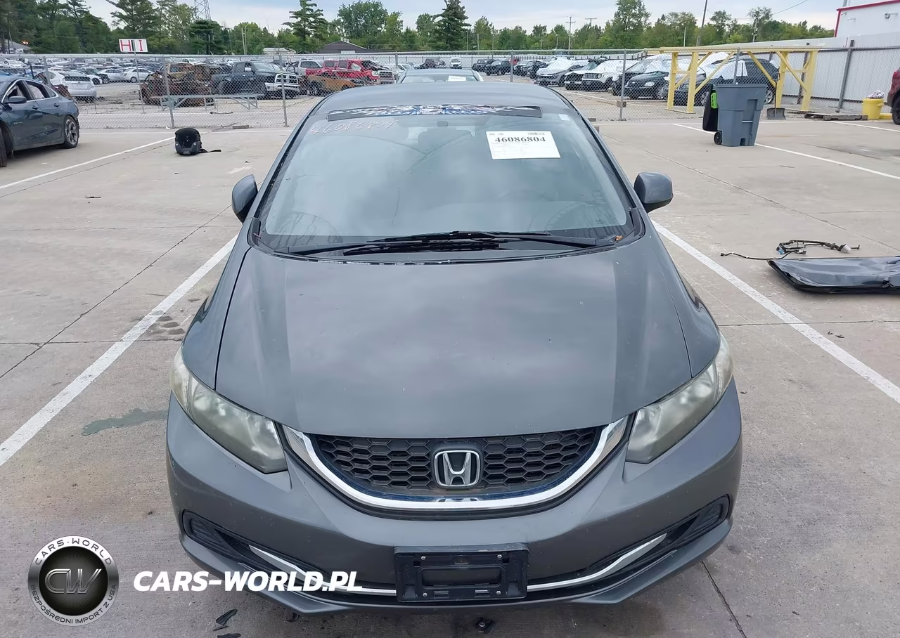 2013 Honda Civic Lx VIN:2HGFB2F51DH572605 - 6