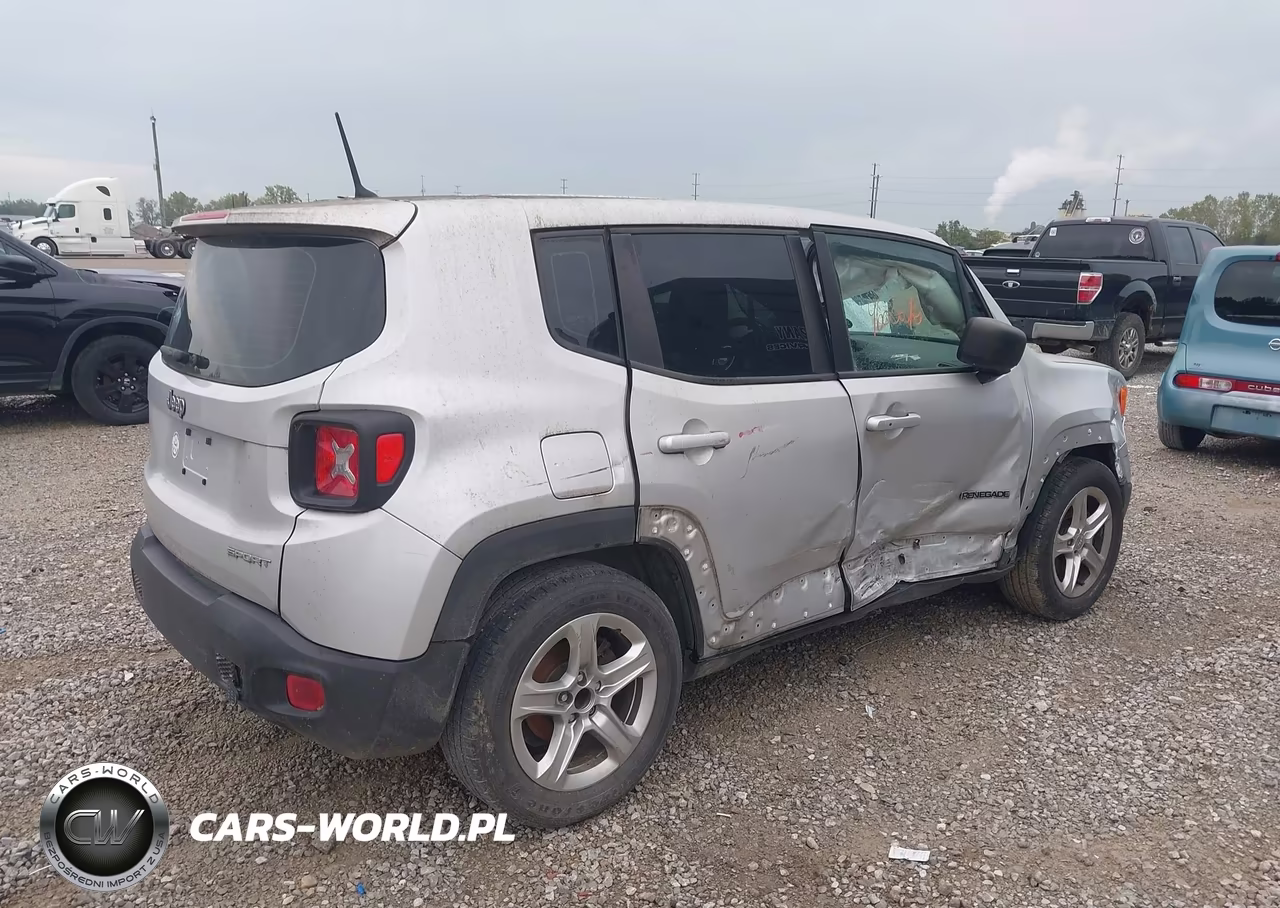 2017 Jeep Renegade Sport Fwd VIN:ZACCJAAB0HPF01458 - 4